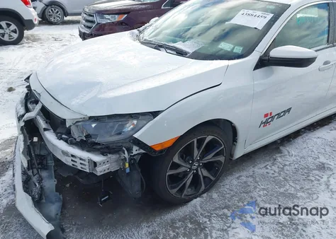 2021 Honda Civic Sport z USA, uszkodzony, nr VIN 2HGFC2F87MH538532